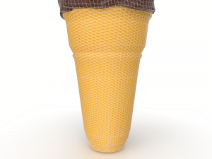 Ice Cream Cone 3D 模型