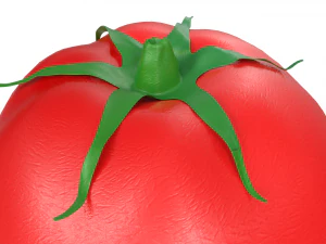 Red Tomato 3D Model