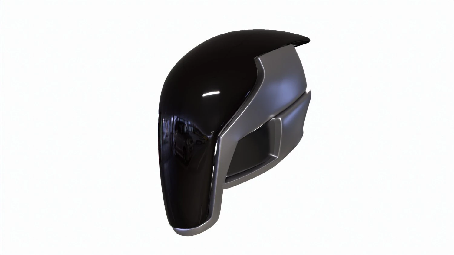 Sci-Fi Mask 3D Model .c4d .max .obj .3ds .fbx .stl .blend 