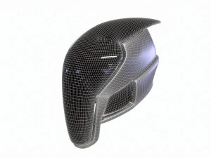 Sci-Fi Mask 3D Model
