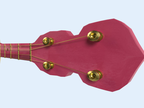 Banjo Modello 3D