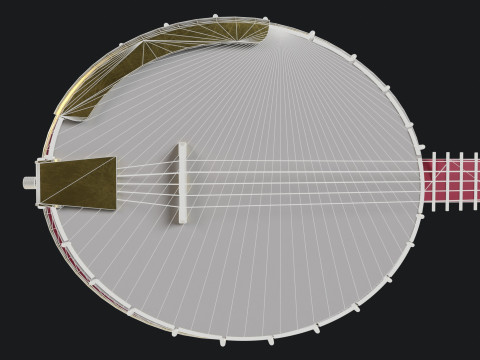 Banjo 3D Модель
