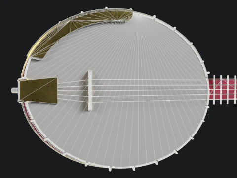 Banjo 3D Model