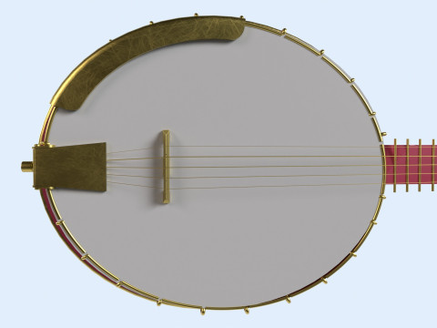 Banjo 3D Модель
