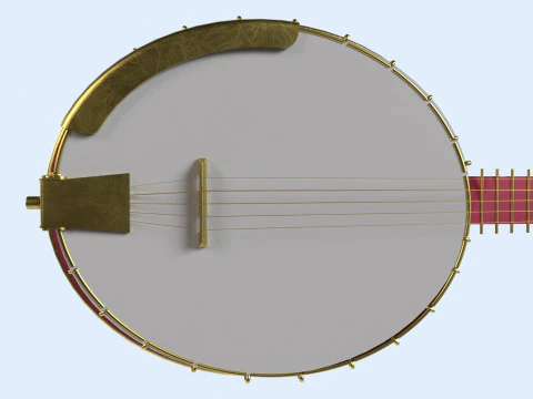 Banjo 3D Model