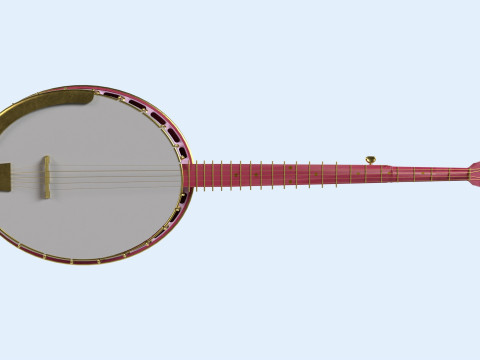 Banjo 3D Модель
