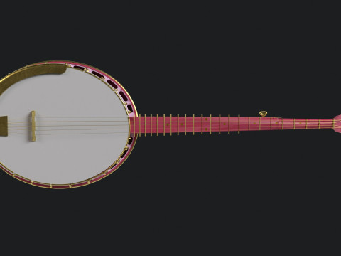 Banjo 3D Модель