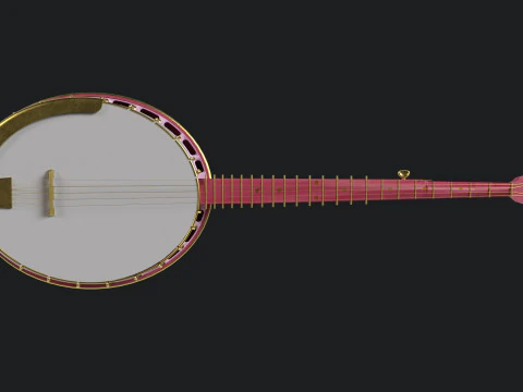Banjo 3D Model