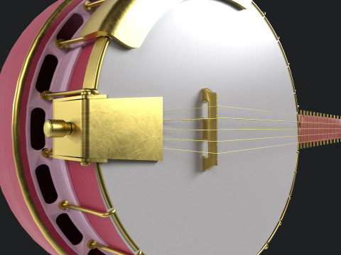 Banjo 3D Модель