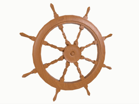 Ship Wheel Modelo 3D