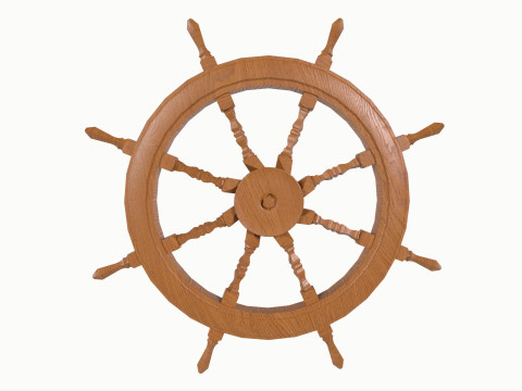 Ship Wheel Modelo 3D