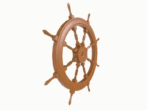 Ship Wheel Modelo 3D