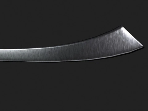 Custom Sword 3D Model