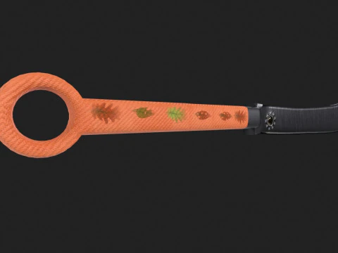 Custom Sword 3D Model