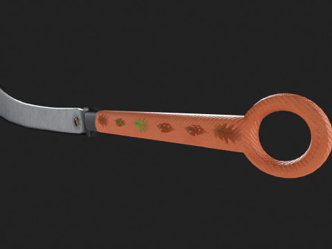 Custom Sword 3D Model