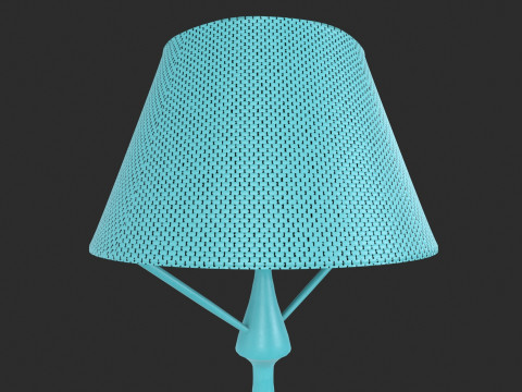 Lampshade Lamp 3D-Modell