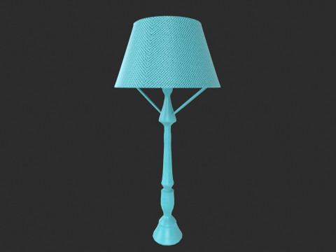 Lampshade Lamp 3D-Modell