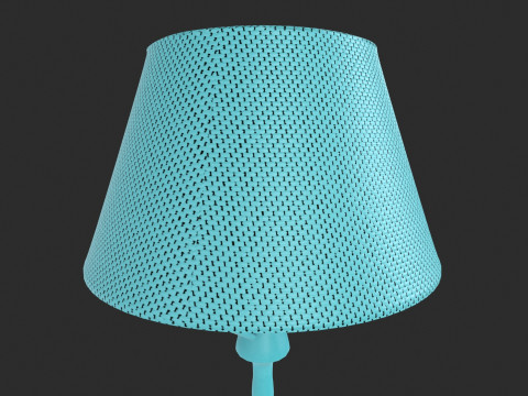 Lampshade Lamp 3D-Modell