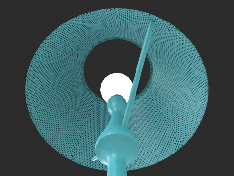 Lampshade Lamp 3D-Modell