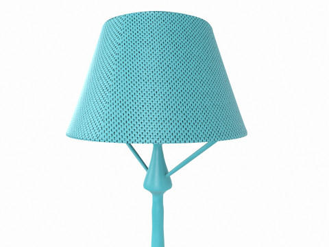 Lampshade Lamp 3D-Modell
