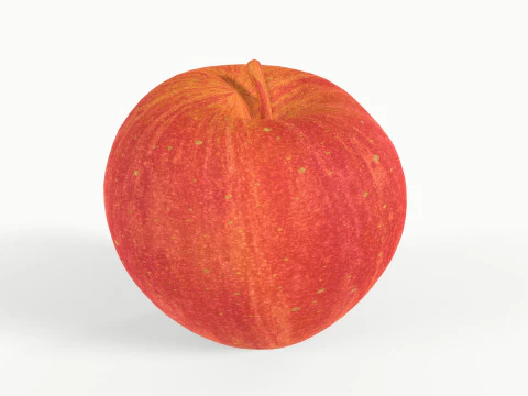 Red Apple 3D Model
