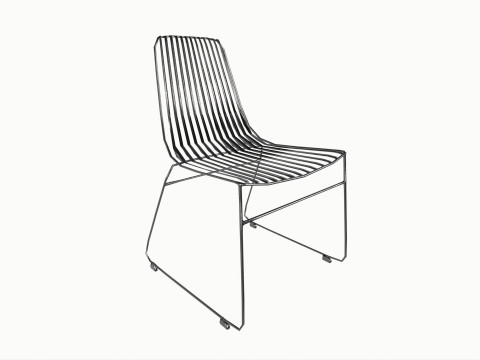 Metal Chair Model 3D