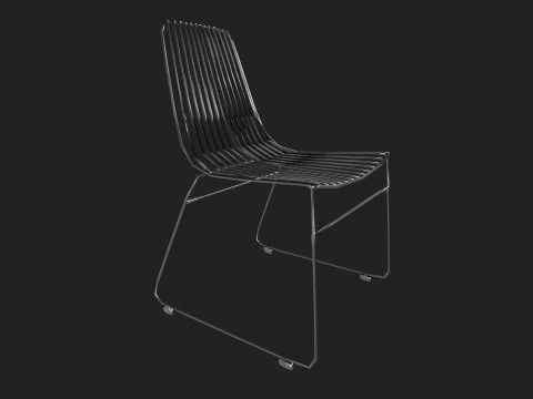 Metal Chair 3D-Modell
