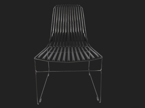 Metal Chair 3D-Modell