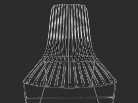 Metal Chair 3D-Modell