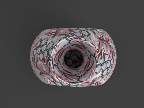 Painted Vase Modèle 3D