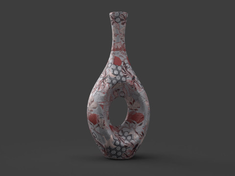 Painted Vase Modèle 3D