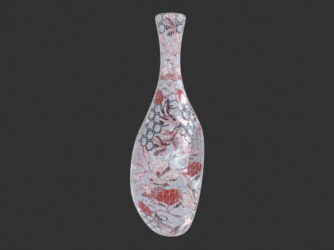 Painted Vase Modèle 3D