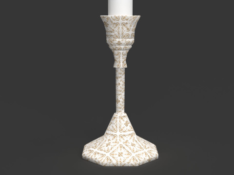 Candle Holder 3D Model