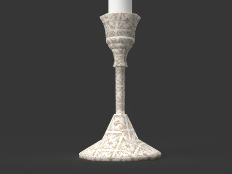 Portacandele Modello 3D