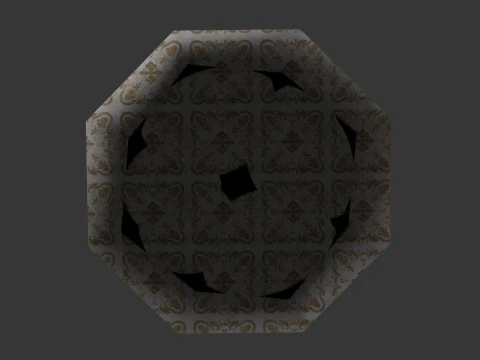 Portacandele Modello 3D