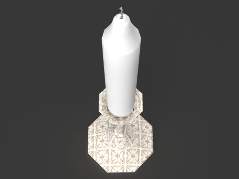 Candle Holder 3D Model