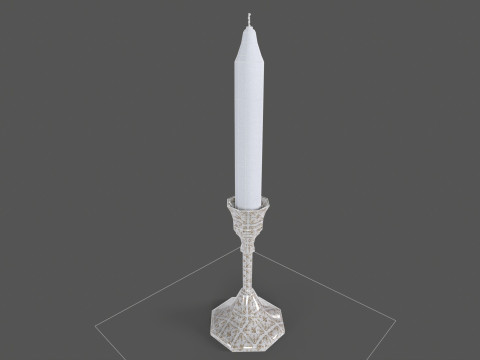 Candle Holder 3D Model