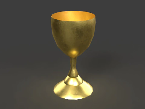 Calice d'Oro Modello 3D
