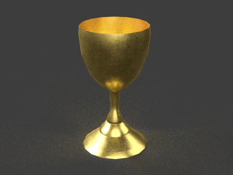 Calice d'Oro Modello 3D