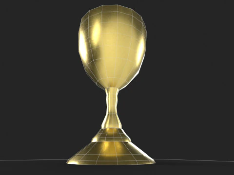 Calice d'Oro Modello 3D