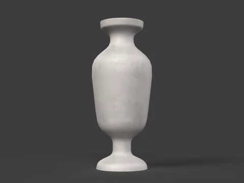 Elegant Decorative Vase 3D Model