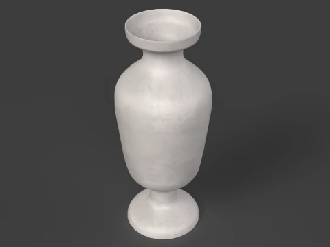 Elegant Decorative Vase 3D Model