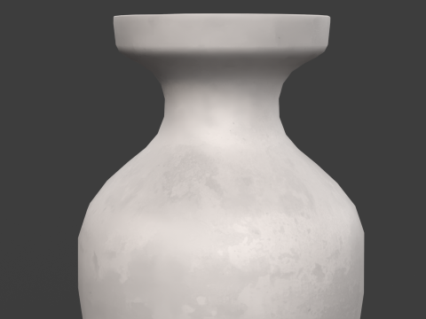 Elegant Decorative Vase 3D 模型
