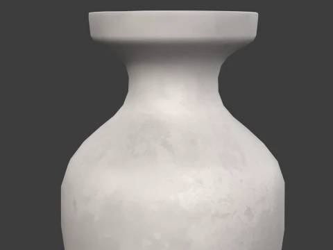Elegant Decorative Vase 3D Model