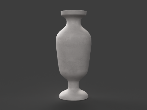 Elegant Decorative Vase 3D 模型