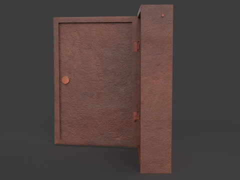 Rusted Power Box Model 3D