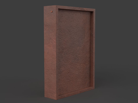 Rusted Power Box Model 3D