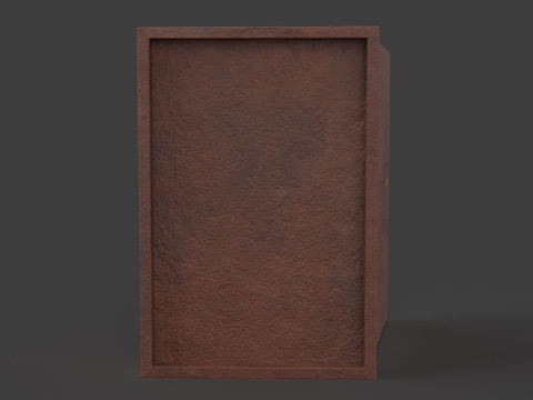 Rusted Power Box Model 3D