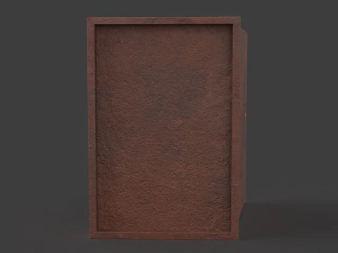 Rusted Power Box 3D Model