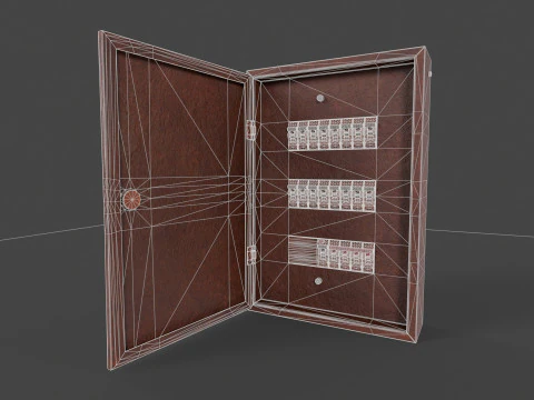 Rusted Power Box 3D Model
